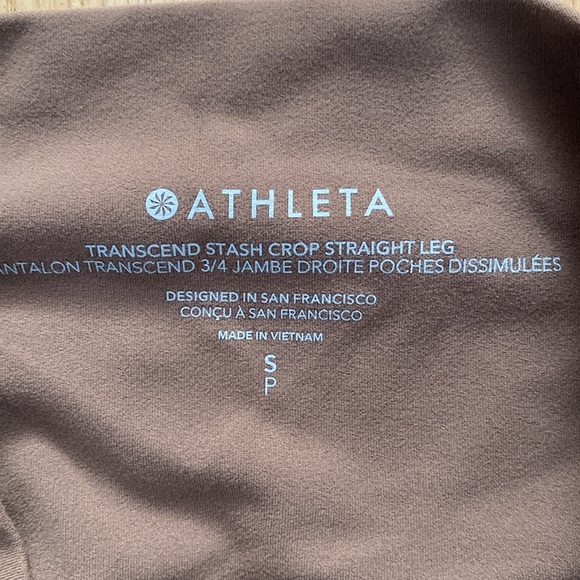 Athleta Transcend Stash Crop Straight Leg - Picture 11 of 11